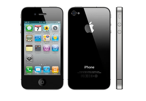 BLACK APPLE IPHONE 4S 8GB UNLOCKED CELL PHONE FIDO ROGERS CHATR TELUS BELL KOODO - Image 2 of 4