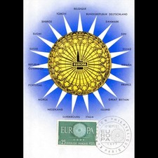 Carte maximum v4 - n° 1266 - Europa