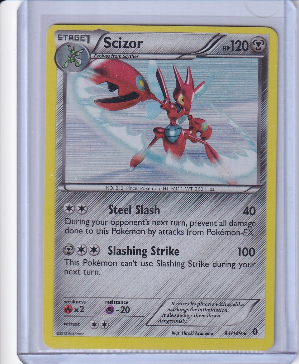 Scizor 94/149 Boundaries Crossed Holo