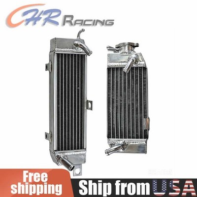 Left+Right Aluminum Radiator for Yamaha DT230 Lanza 1997 1998