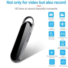 1080P Digital Necklace Camera Recorder Wide Angle Portable Audio Voice DV