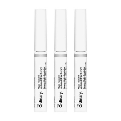 The Ordinary Multi-Peptide Lash & Brow Serum - 0.16 fl oz - 3 PACK