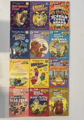 The Berenstain Bears - Lot of 12 Big Chapter Books/ Little Apple Paperback Books