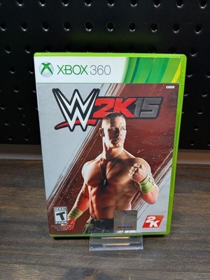 WWE 2K15 (Microsoft Xbox 360, 2014) Complete w/ Manual - Free Shipping