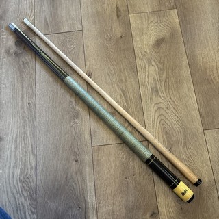 Biagio Two Piece Billiard Cue Pool Stick Vintage 1970s? for Billiards 58”