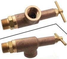 Unused Spraying Systems Co. 1" Pressure Reducer Bronze Elbow - mjdtoolparts