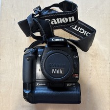Canon Digital Rebel Xti With Battery Grip Includes Batteries See Description