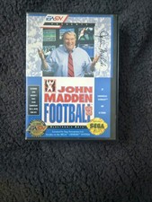 John Madden Football '93 Sega Genesis 1993 No Manual