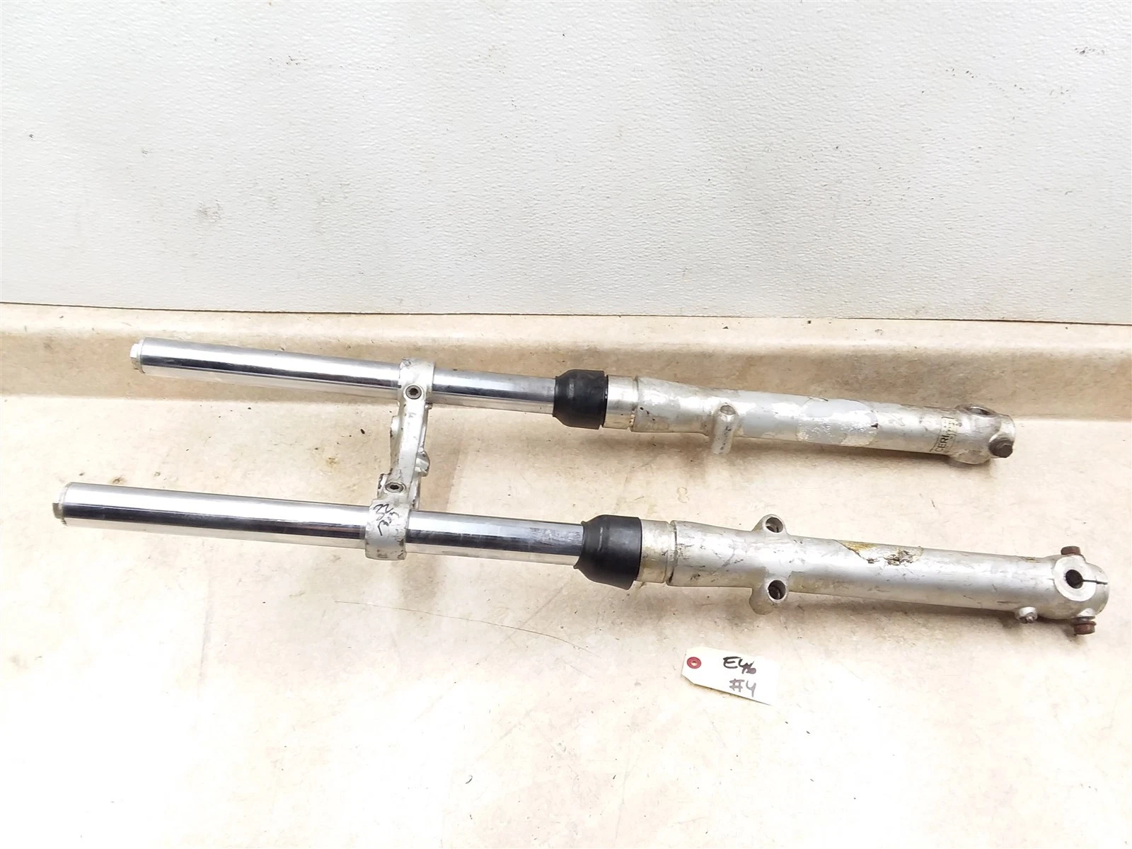 CERIANI 32MM Vintage Original Front Forks Set Bultaco Itlay KTM 1970s ARP #4 E46