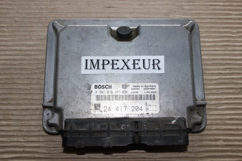 Original Opel Motorsteuergerät ECU 24417204  0281010457
