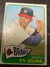 1965 Topps #63 Ty Cline Braves