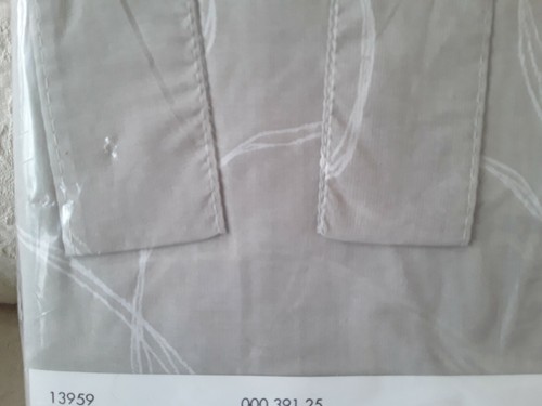 Ikea Elise Pair Curtains Tan w Beige Circles 100% Cotton 57" x 118" Tab Top New - Picture 6 of 10