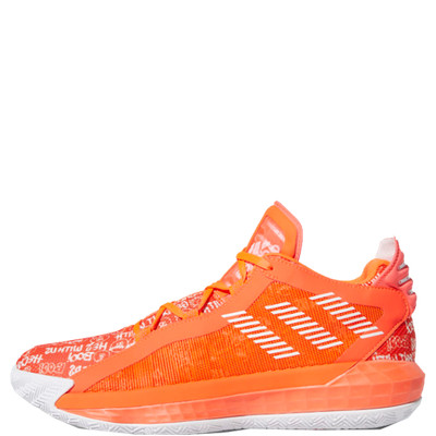 Adidas Dame 6 Damian Lillard Arancione Basket Scarpe Sneakers Basse 2020 -  | eBay