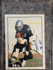 Marcus Allen 1985 Topps Mini Sticker #105 Oakland Raiders