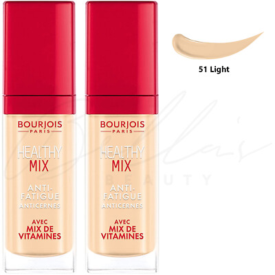 BOURJOIS Healthy Mix Anti-Müdigkeit Concealer mit Vitaminen - 51 Light *2er Pack*