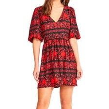 BB Dakota by Steve Madden Floral Print Dress, Size 4