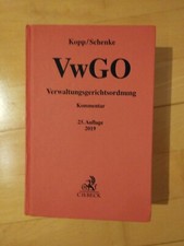 Kopp Schenke VwGO Kommentar 2019