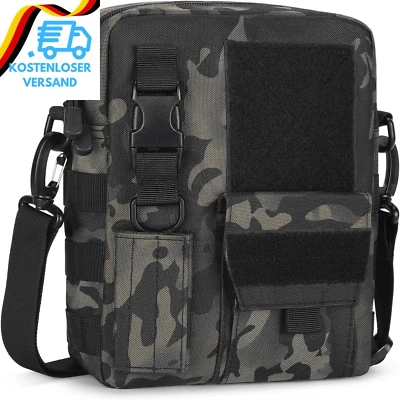 BESUCHE DEN HUNTVP-STORE Huntvp Taktisch Umhängetasche Molle Schultertasche Militär Crossbody Bag Wasserd
