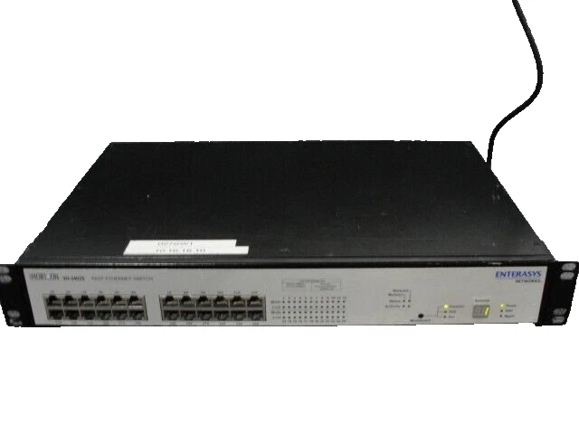 Enterasys Networks Vertical Horizon VH-2402S Fast Ethernet 24-Ports Switch - Image 3 of 4