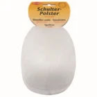 Shoulder Pads With Hook Fleece Tape Raglan White, Black, Oeko-Tex Seal