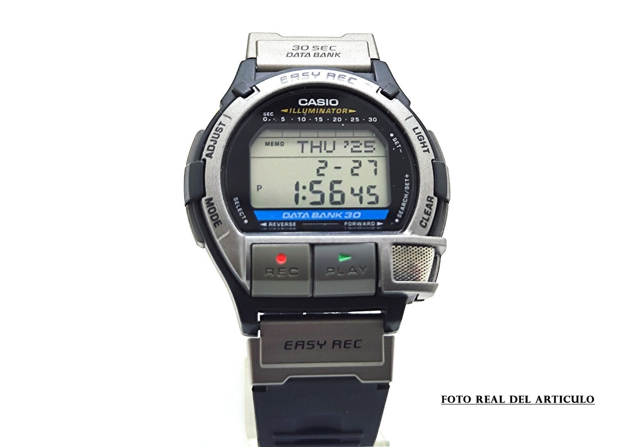 VINTAGE CASIO DATABANK-EASY REC DB-V30-1ZT, KOREA TELEMEMO 30 AÑO 