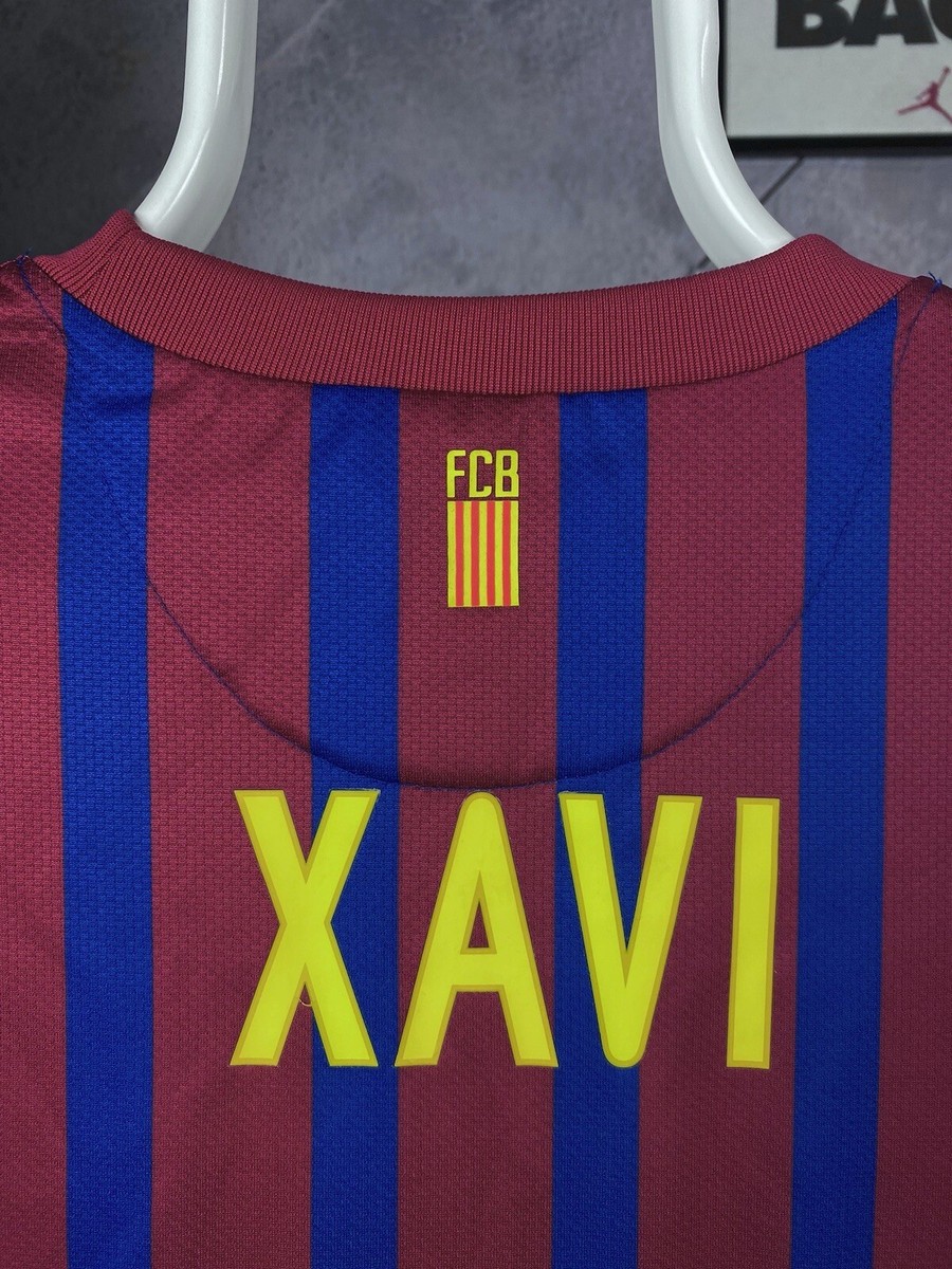 Xavi Barcelona 2011 2012 Home Jersey Size L NIKE 419877-486 | eBay