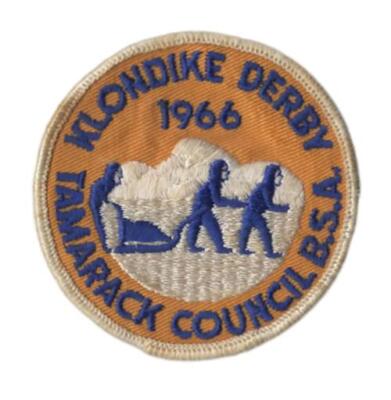 1966 Klondike Derby Tamarack Council  BSA Patch  WH Bdr. (SEWN) [VA-3330]