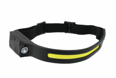 Laser 8330 LED & COB Wiederaufladbare Stirnlampe Wasserdicht Auto Sensor