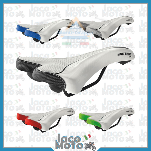 Selle Montegrappa Bravo Gel – VTT, Trekking – Cuir Synthétique, 275x180 Mm – Fabriqué En Italie