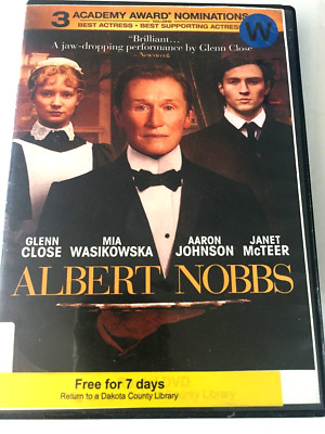 Albert Nobbs Glenn Close DVD Ships Same Day With Tracking