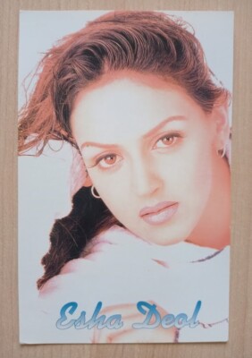Esha Deol  Bollywood Rare Postcard Post Card