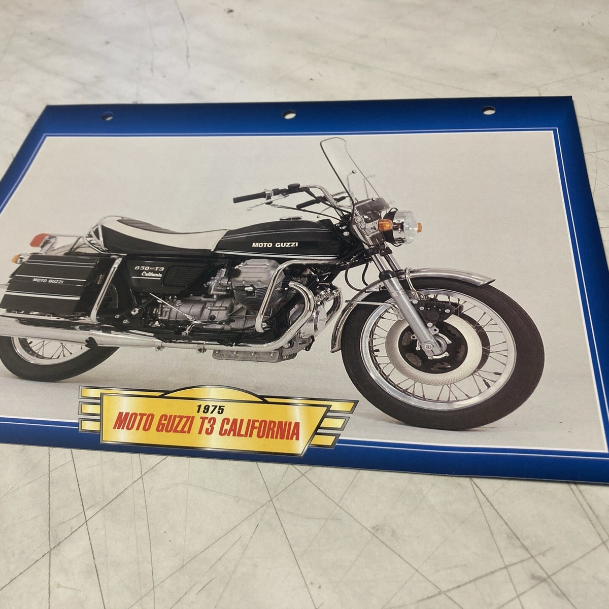 1975 Moto Moto Guzzi California 1978 Moto Guzzi 850 T3 California