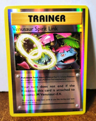 POKEMON VENUSAUR SPIRIT LINK 89/108 REVERSE HOLO XY EVOLUTIONS MP