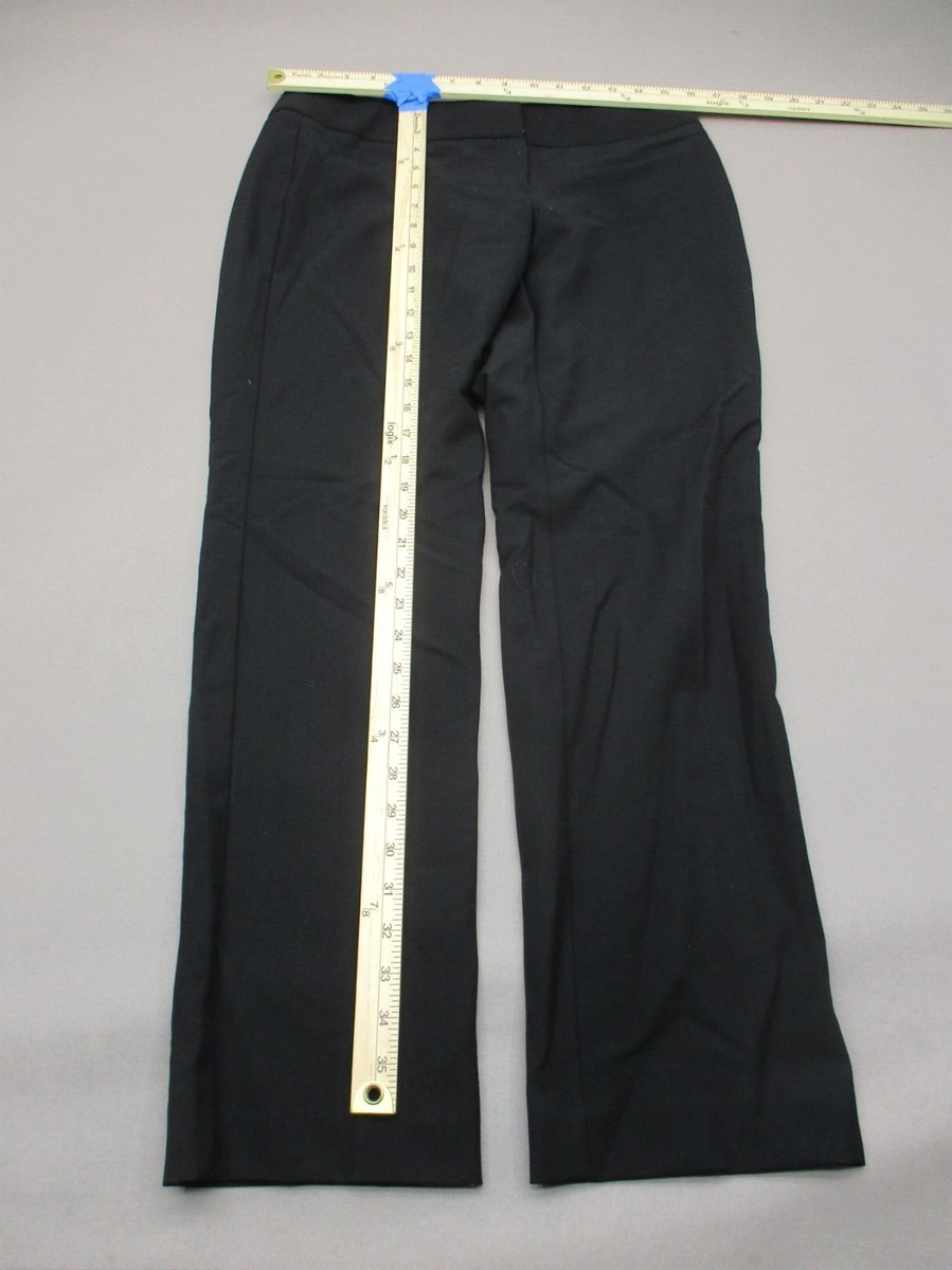 sears ladies dress pants NWT SEARS Size 6P Womens Black Stretch Pull On Curvy Pleated Dress Pants 191