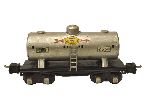 Trenes Lionel Nº 2654 - Gas/Aceites Sunoco - Aprox. 4" x 9" USA | Zustand: Used