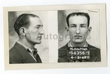 Early 20th Century Mug Shots - Charles Thomas/ Burglary - 1942