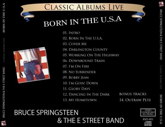 林檎 BRUCE SPRINGSTEEN / CLASSIC ALBUMS LIVE * BORN IN THE USA (1CD) | eBay