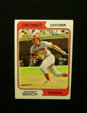 1974 Topps Baseball #10 Johnny Bench [] Cincinnati Reds
