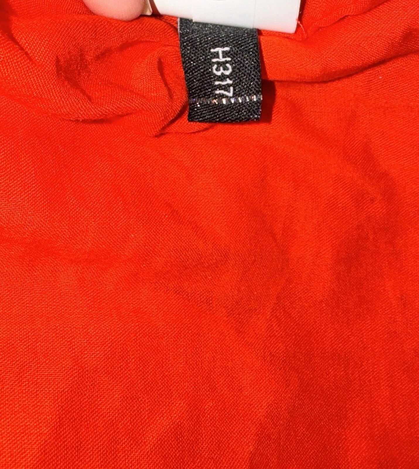 Abito BROOME STREET + KATE SPADE popeline spalle scoperte ciliegia pepe oversize S