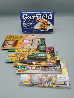 Auswahl versch. Garfield Bücher zum Film 1-7 - deutsch - Jim Davis