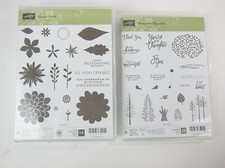 Stamping Up Stamp Set THOUGHTFUL BRANCHES  FLOWER PATCH Photopolymer 42pc