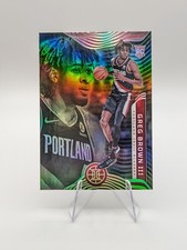 Greg Brown III 2021-22 Panini Illusions Emerald RC #190 Trail Blazers