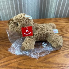 Aurora Brown CHARLIE CAPYBARA Baby 8" Plush Mini Flopsie Rodent Stuffed Animal