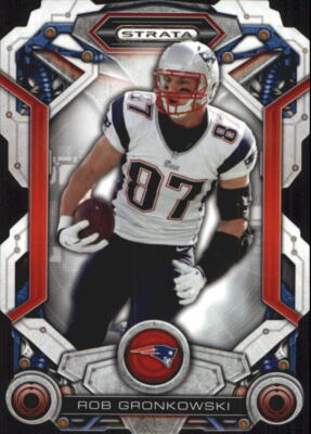 B0329 - 2014 Topps Strata Die Cuts #SDCRGR Rob Gronkowski - NM-MT