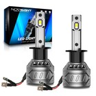 NOVSIGHT H1 LED Headlight Super Bright Bulbs 6500K White 13000LM High Low Beam