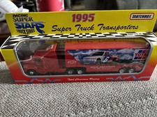 1995 Matchbox Super Stars NASCAR Truck Series Transporters Total Chesrown Racing