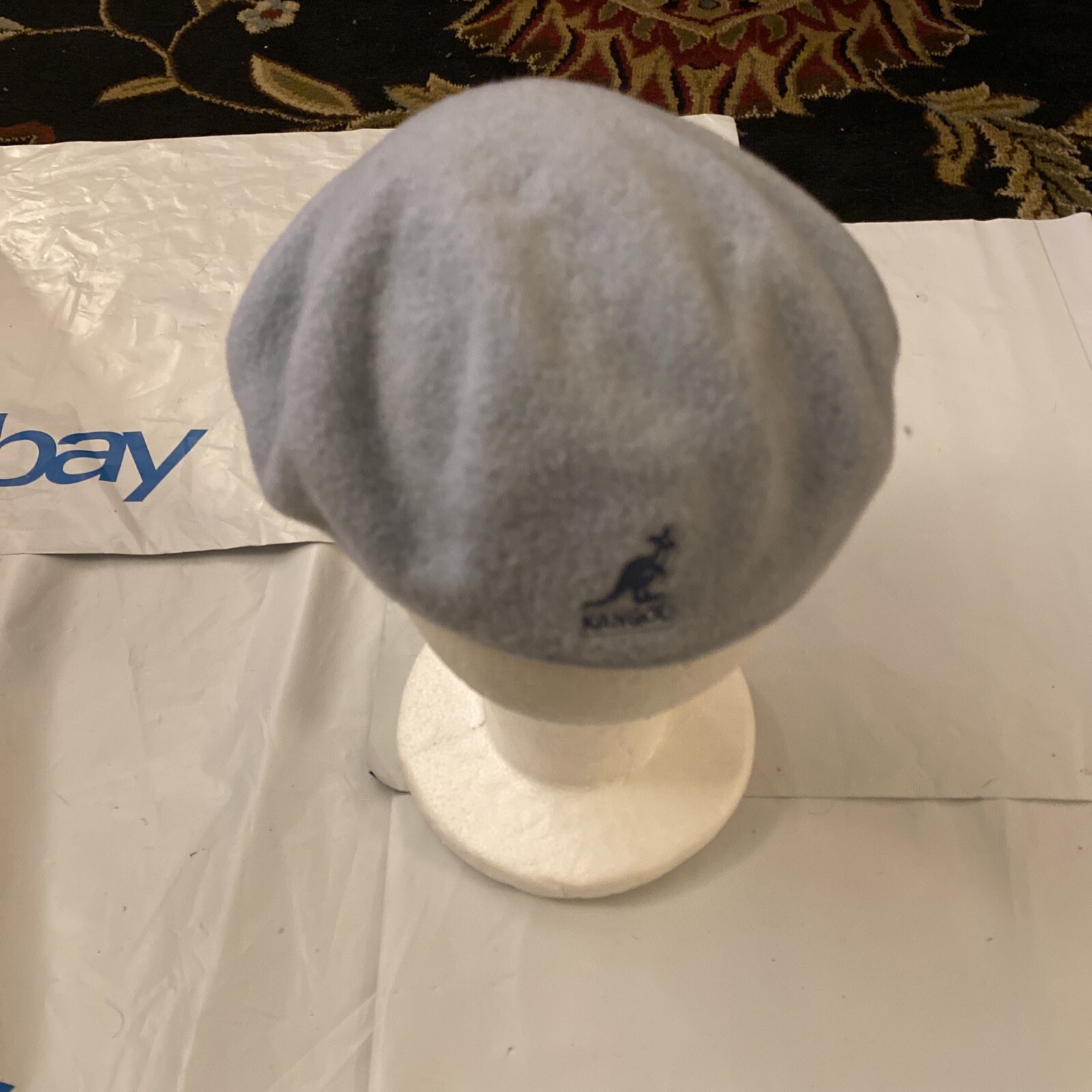 Kangol Wool Golf Cap Size Large Baby Blue