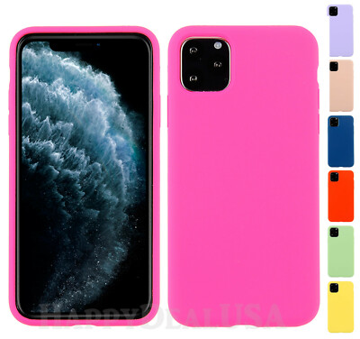 For Apple iPhone 11 Pro MAX Silky Smooth Impact Resistant ShockProof Cover  Case