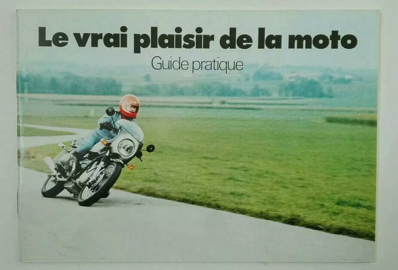 Brochure BMW Moto 1976 originale : catalogue et prospectus de collection pour moto classique