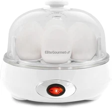 Easy Electric Egg Cooker Poacher Omelet Eggs & Soft Medium Hard 7 Egg Capacity